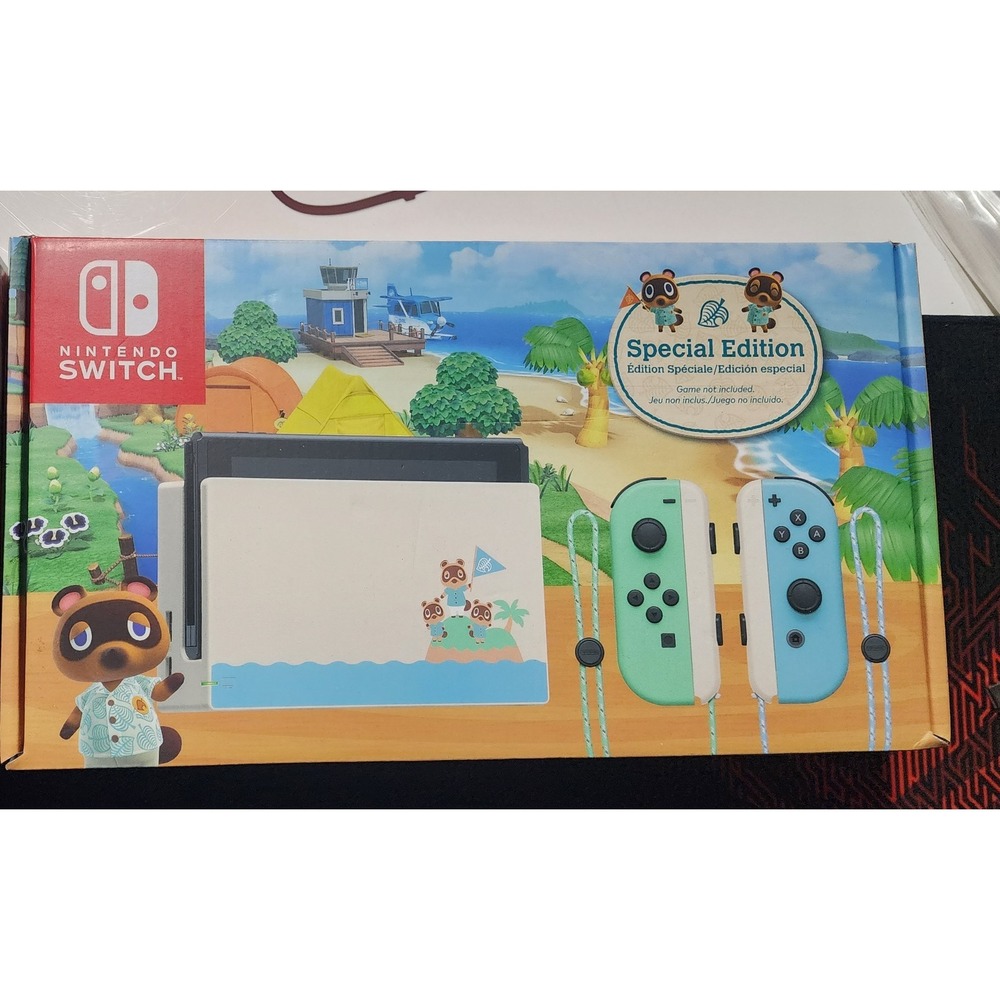 Nintendo Switch Animal Crossing New Horizons Special Edition Empty Box Only